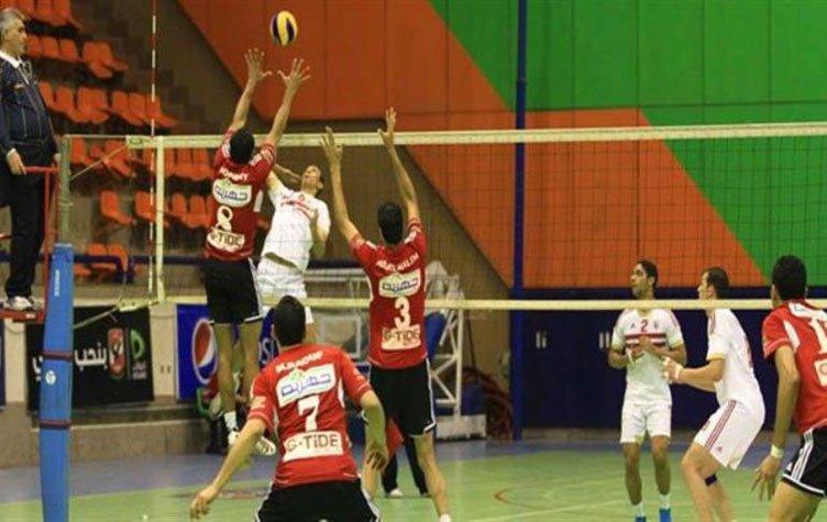 الزمالك يفوز على الأهلي فى "قبل نهائي" كأس مصر للكرة الطائرة