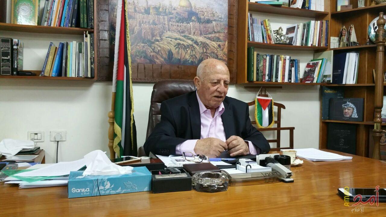 قريع: يستقبل القنصل المصري الجديد لبحث مستجدات الاوضاع السياسية