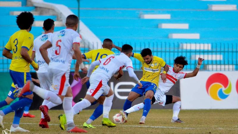 الزمالك بالبدلاء يهزم طنطا 3 / 2 فى مباراة مثيرة