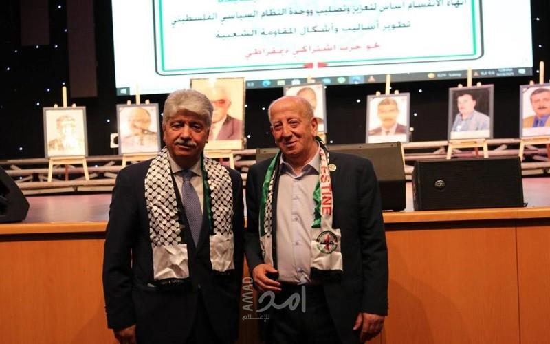 إعادة انتخاب مجدلاني بالإجماع أمينا عاما وأبو غوش نائبا له