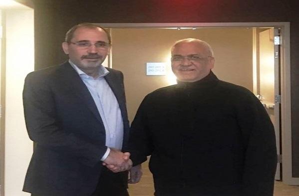 عريقات والصفدي يؤكدان على وجوب الغاء قرار اغلاق مكتب م ت ف في واشنطن