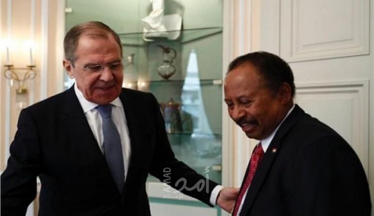 السودان: لافروف يؤكد لحمدوك دعم روسيا مفاوضات السلام فى جوبا