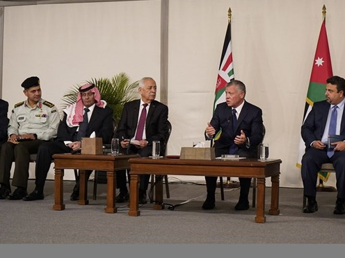 الملك عبد الله يستقبل ممثلي اللاجئين في الأردن