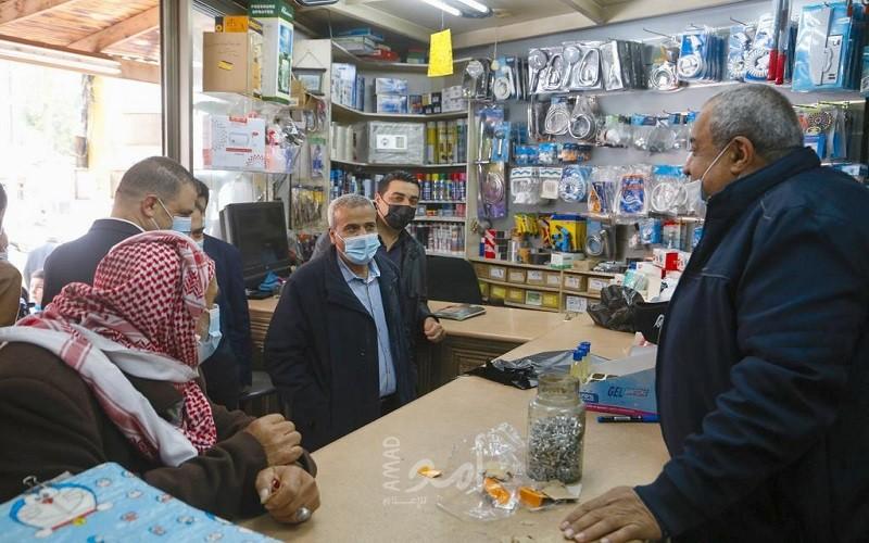 رئيس بلدية قلقيلية يشارك في الجولة التفقدية للاطلاع على الإجراءات الوقائية لمواجهة "كورونا"