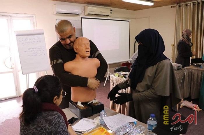 بالصور.. مركز "حياة" يفتتح سلسلة دورات لموظفين برنامج "غزة للصحة النفسية"