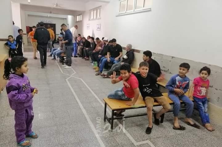 عائلات بيت حانون المدمرة منازلها تعتصم داخل مدارس "الأونروا" لليوم الرابع