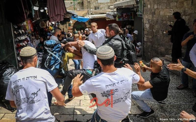 مسيرة في جنين تندد باعتداءات المستوطنين في القدس المحتلة