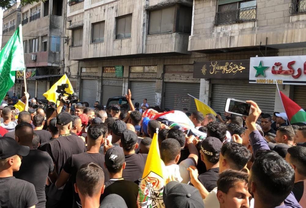 تشييع جثمان الشهيد وسيم خليفة في نابلس - فيديو