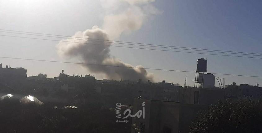 شهيدان بانفجار داخلي في موقع أمني وسط قطاع غزة