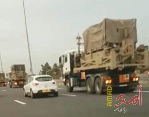 بالفديو.. الجيش الإسرائيلي ينقل دفاعاته الجوية شمال البلاد