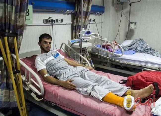 سفارة فلسطين تنقل الجرحى الفلسطينيين من مستشفيات العريش إلى القاهرة