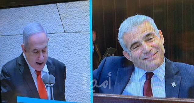 نتنياهو يهاجم لابيد وعودة في جلسة للكنيست الإسرائيلي
