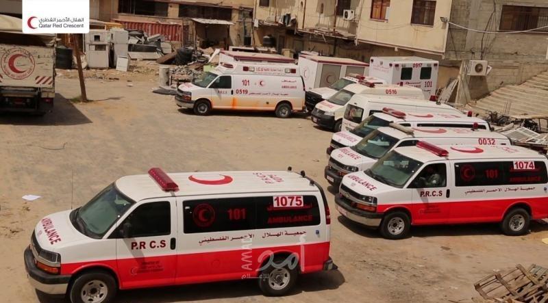 جيش الاحتلال يعيد قافلة اخلاء للهلال الأحمر كانت ذاهبة إلى مستشفى القدس