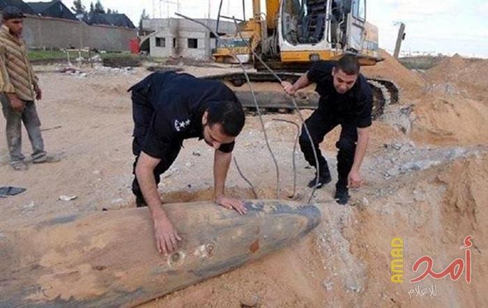 شرطة حماس تتعامل مع جسم مشبوه في جنوب قطاع غزة
