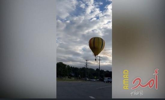 بالفيديو: انفجار منطاد في الهواء.. ومعجزة تنقذ قائده!