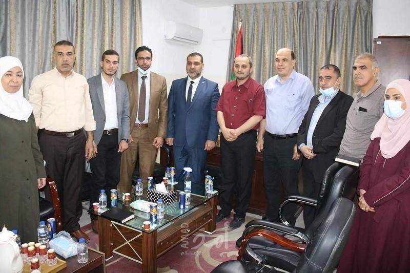 غزة: النائب العام ووكيل وزارة العمل يبحثان القضايا المجتمعية الخاصة بحقوق العمال