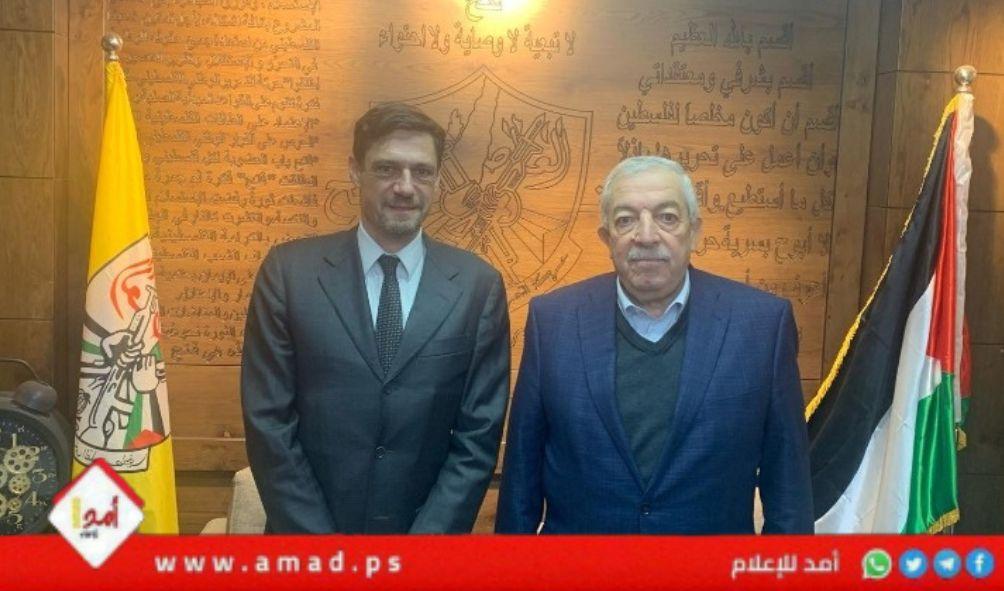 العالول يبحث مع ممثل الاتحاد الأوروبي آخر التطورات والمستجدات الميدانية