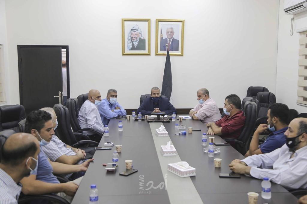 محافظ قلقيلية يحذر من خطورة الوضع الوبائي في المحافظة