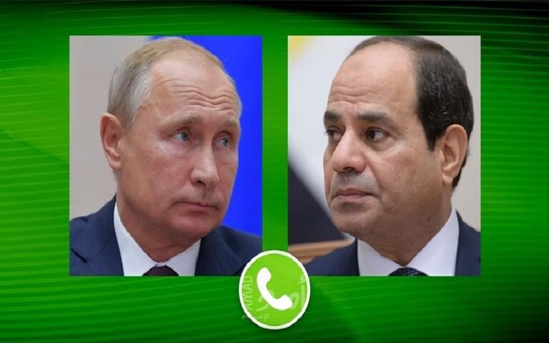 السيسي وبوتين يبحثان مستجدات "مشروع الضبعة" والمنطقة الصناعية الروسية شرق بورسعيد