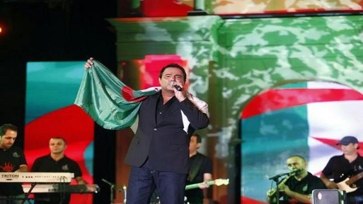 من الجزائر .. عاصي الحلاني يتضامن مع الشعب الفلسطيني