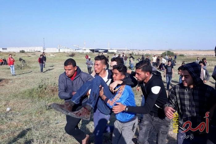 إصابة طفل برصاص قوات الاحتلال شرق خانيونس