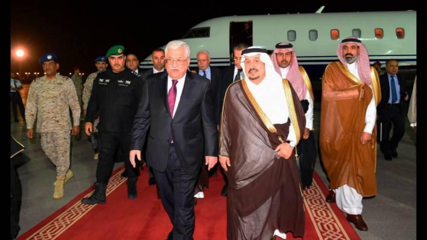 عباس يصل السعودية للمشاركة في القمة العربية الـ29