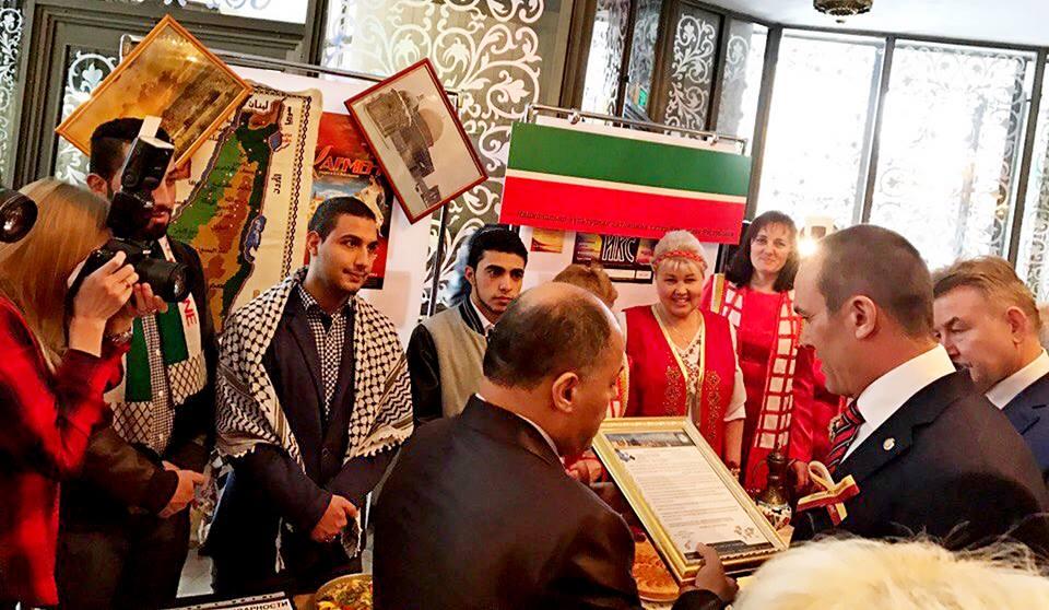 الرئيس التشوفاشي  "ميخائيل اغناتيف" يؤكد رغبته بزيارة فلسطين