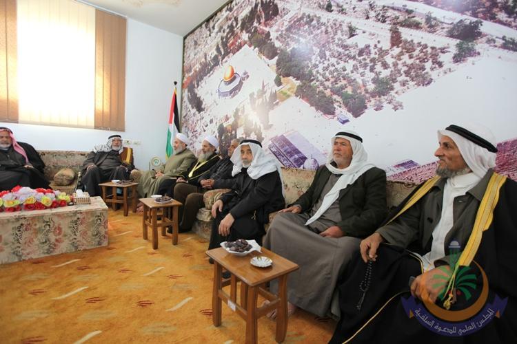 المجلس العلمي يستقبل وفداً من لجان إصلاح غرب خان يونس