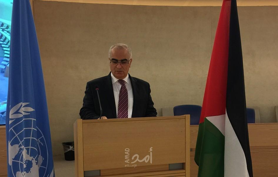 خريشي يطلع رئيس الحزب الاشتراكي السويسري على تطورات القضية الفلسطينية
