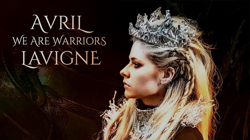 بالفيديو ..  أغنية We Are Warriors لـ إفريل لافين تتخطى نصف مليون مشاهدة