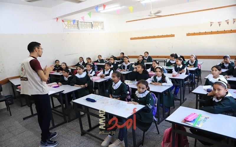 شباب الأمة ينفذ مبادرة "فلسطين مهد الأنبياء وأرض العلماء"