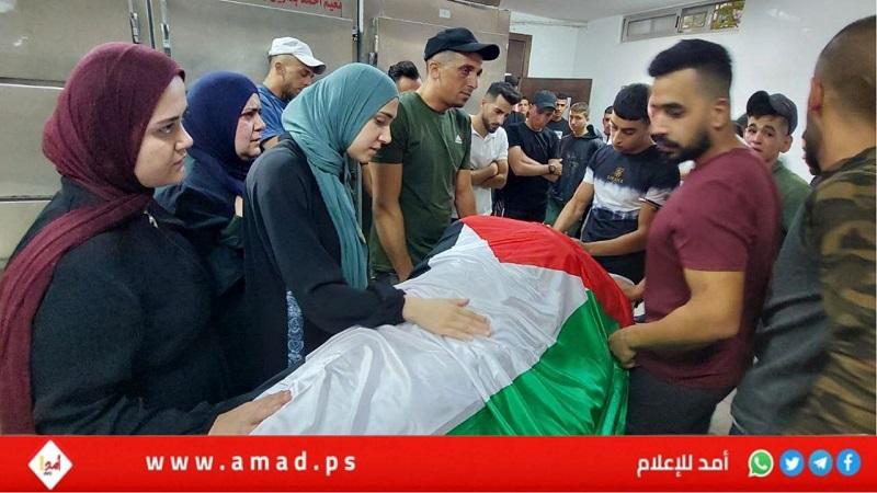 تشييع جثمان الشهيد الفتى "رمزي حامد" في رام الله- صور