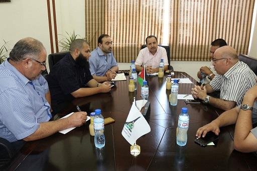 جامعة الأقصى تستقبل وفداً من وزارة العمل