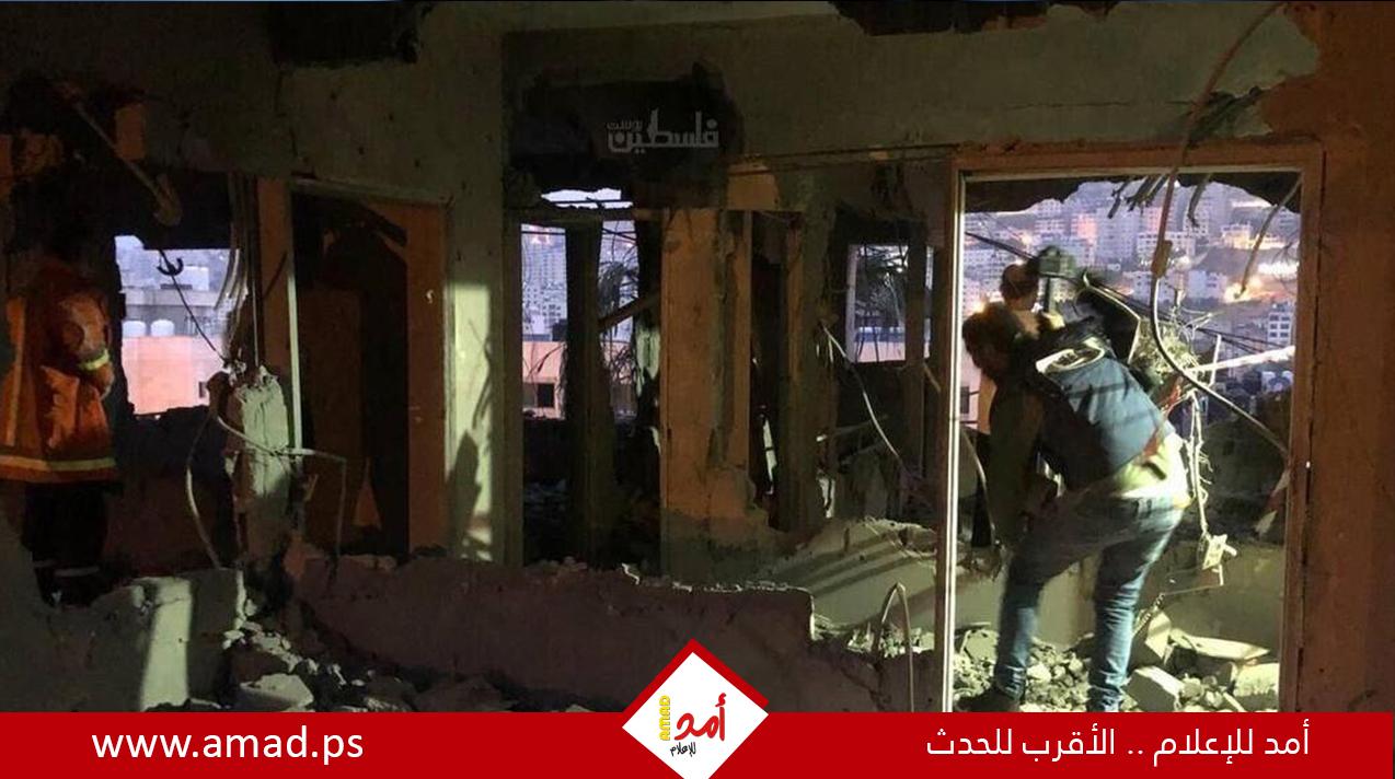 نابلس: جيش الاحتلال يفجر منزل عائلة الأسير أسامة الطويل - فيديو