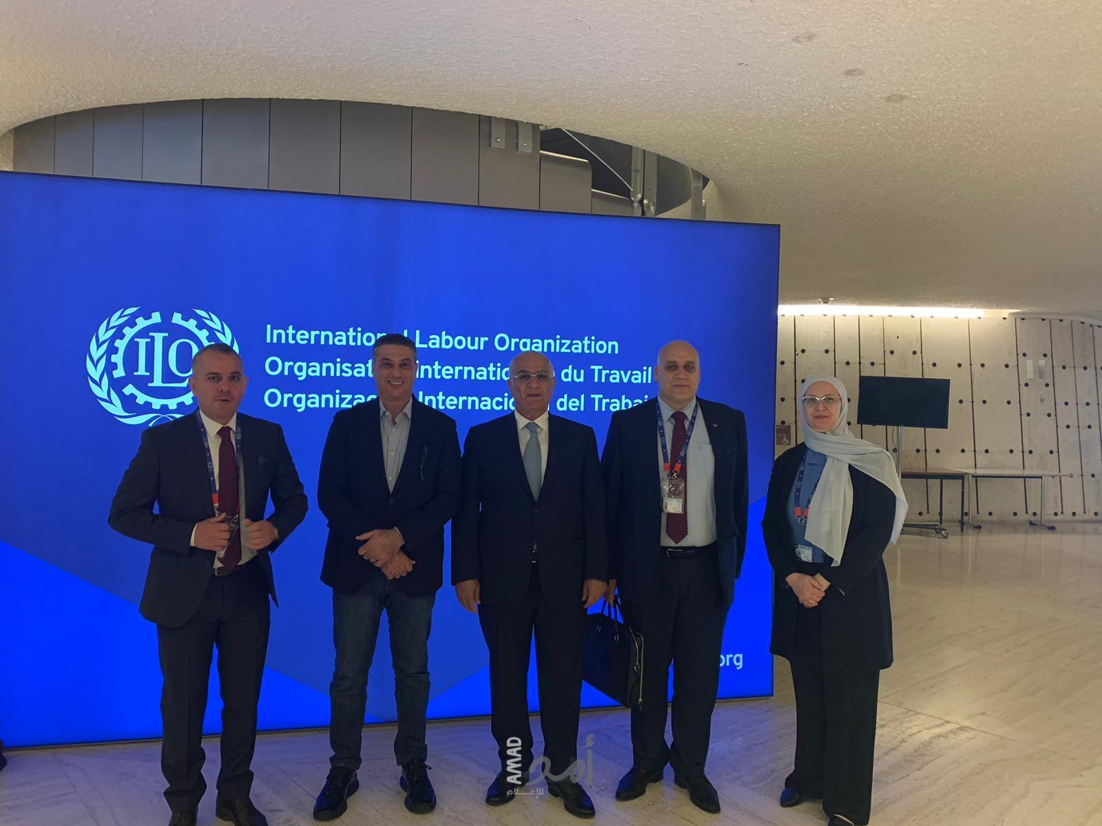 وزير العمل أبو جيش يترأس الوفد الفلسطيني في مؤتمر العمل الدولي