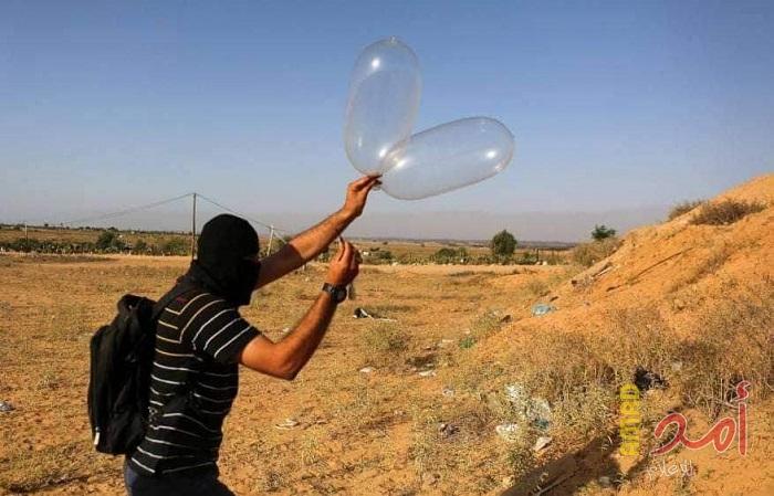 احتراق 600 دونم بمستوطنات غلاف غزة اليوم