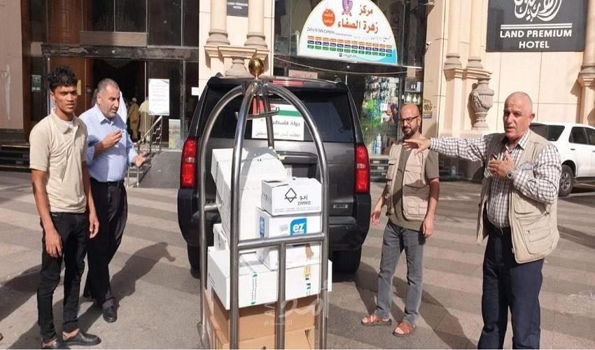 البعثة الطبية الفلسطينية تقدم خدمات الكشف والعلاج لنحو 600 حاج في مكة المكرمة