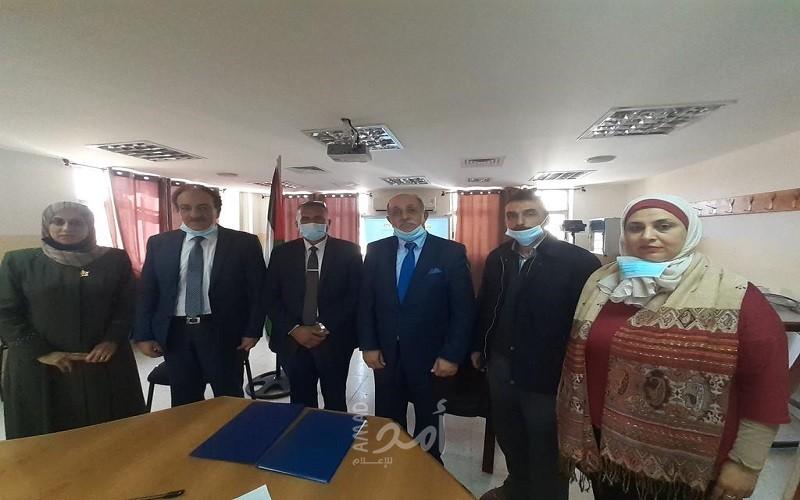 الحاضنة الفلسطينية وتربية أريحا توقعان مذكرة تفاهم لتطوير مهارات الطلبة وتحفيزهم على الإبداع والتميز