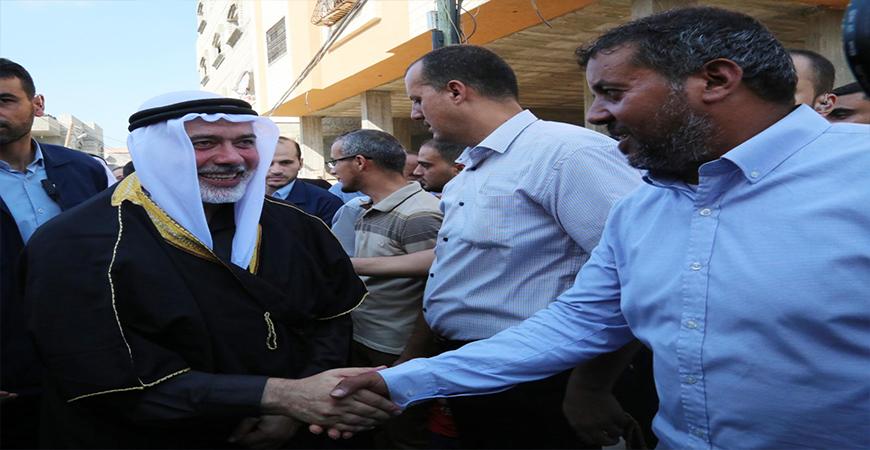 بالصور- هنية جاهزون لمفاوضات غير مباشرة مع إسرائيل للبحث في صفقة تبادل أسرى