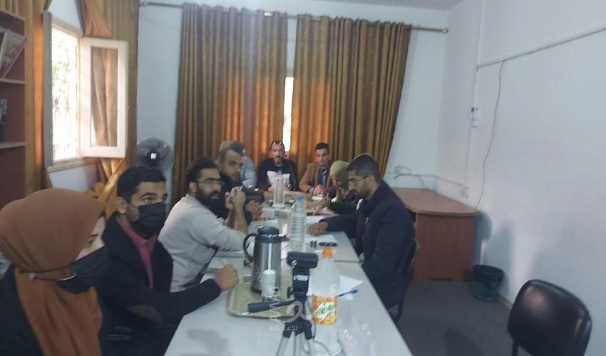 غزة: دائرة الشباب تؤكد أهمية العمل الشبابي داخل المجتمع