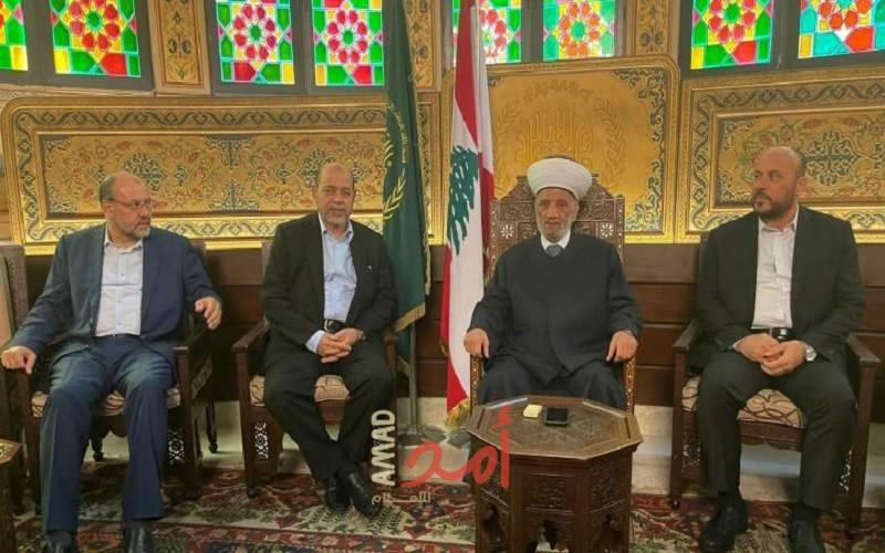 وفد حماس يؤكد على ضرورة تثبيت وقف إطلاق النار في مخيم عين الحلوة