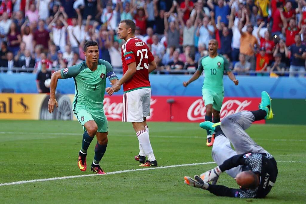 بالفيديو - البرتغال تحقق تعادلا مثيرا أمام المجر وتتأهل لدور ال16 من اليورو