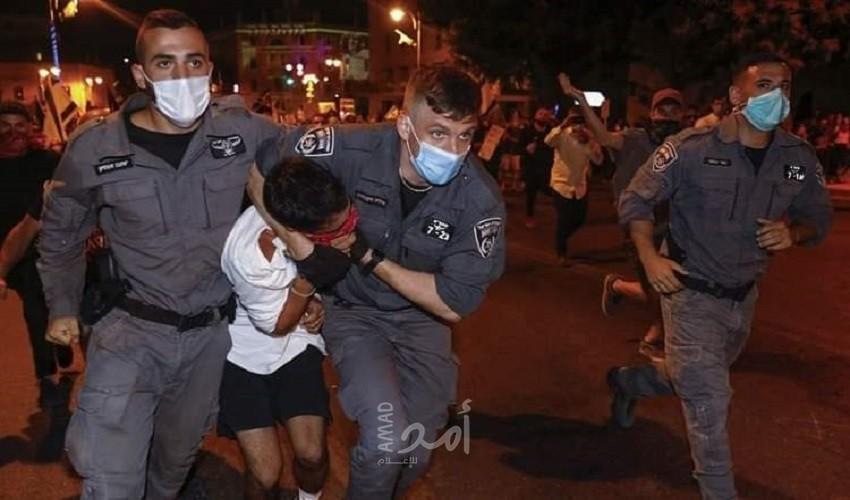 مواجهات بين الشرطة الإسرائيلية ومُحتجين ضد نتنياهو قرب منزله في القدس -فيديو