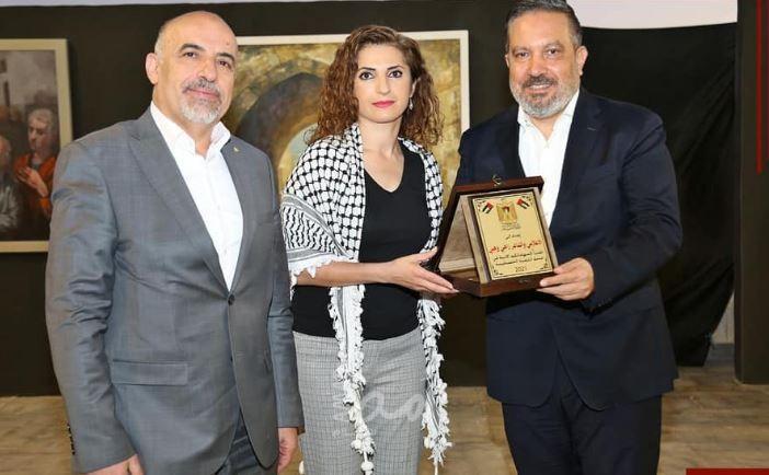 وزارة الثقافة الفلسطينية تكرم الاعلامي زاهي وهبي