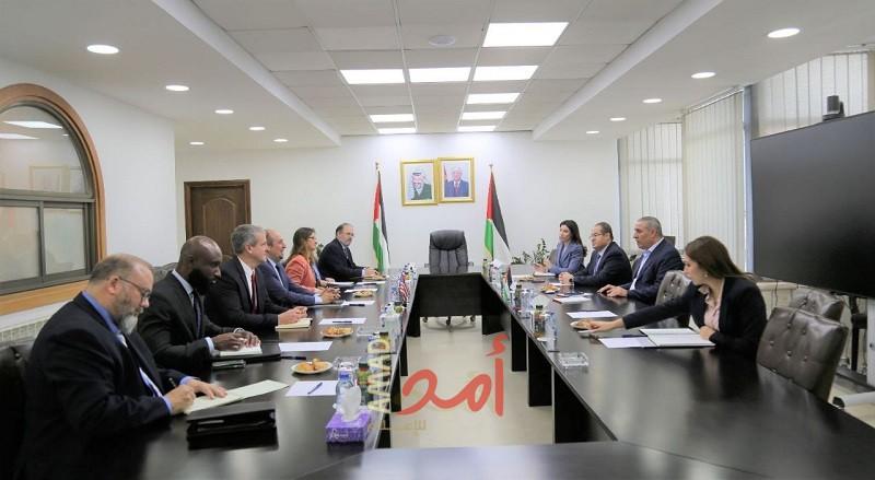  الشيخ يلتقي المبعوث الأمريكي "هادي عمرو" في رام الله