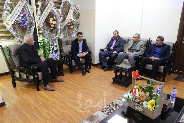 بلدية جباليا النزلة تبحث مع تعليم غزة وقاية المدارس من خطر  الحرف