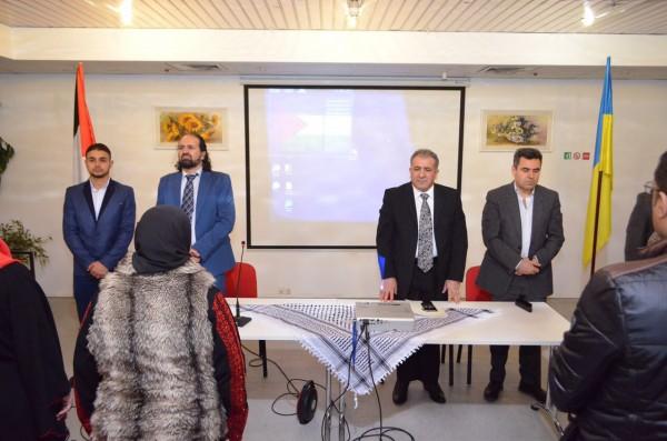 الجالية الفلسطينية في كييف تعقد مؤتمرها الخامس