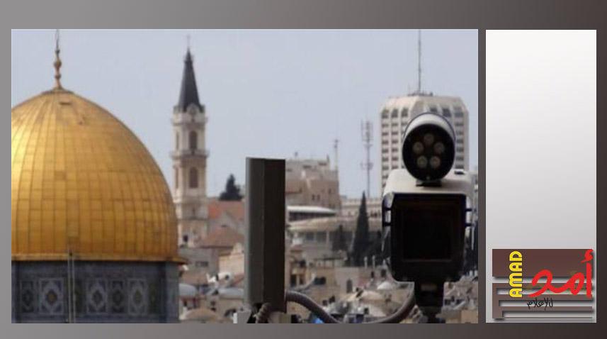 شرطة الاحتلال تنصب نقطة مراقبة فوق سطح قاعة باب الرحمة بالأقصى