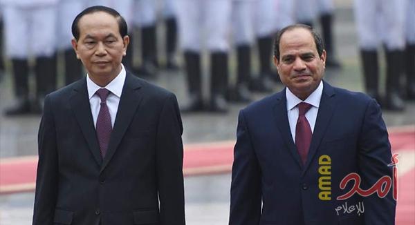 تفاصيل كلمة الرئيس المصري "السيسي" خلال المؤتمر الصحفي مع نظيره الفيتنامي"كوانج"