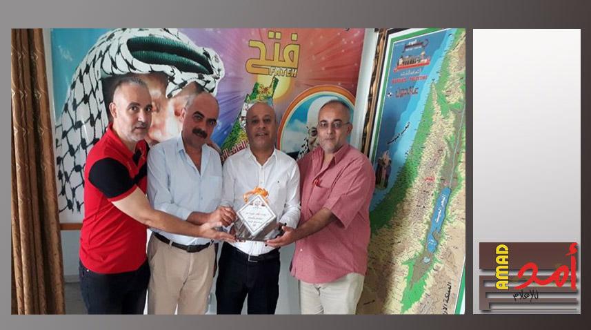 إدارة نادي الجلاء تهنيء النائب أبو هولي بتوليه الملف الرياضي
